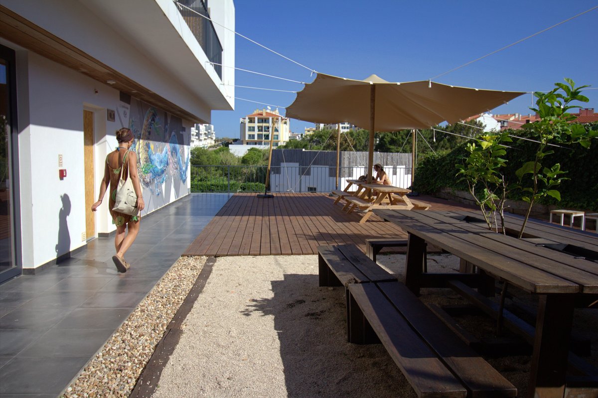 WOT Social Ericeira Surf Hostel - Common Areas Exterior Common Area (3)