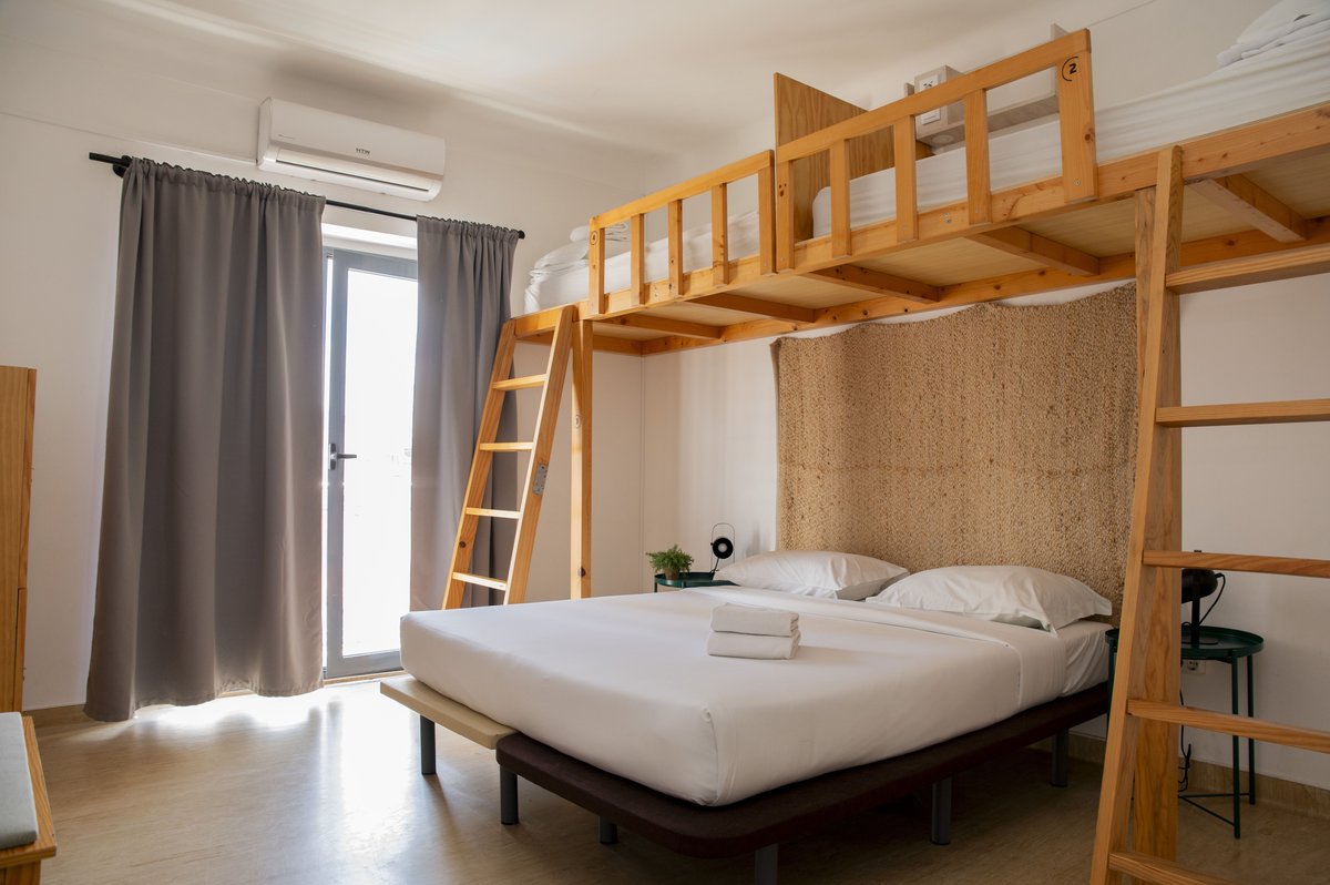 WOT Social Lisbon Nomad - Quartos Family Room With Balcony 9215